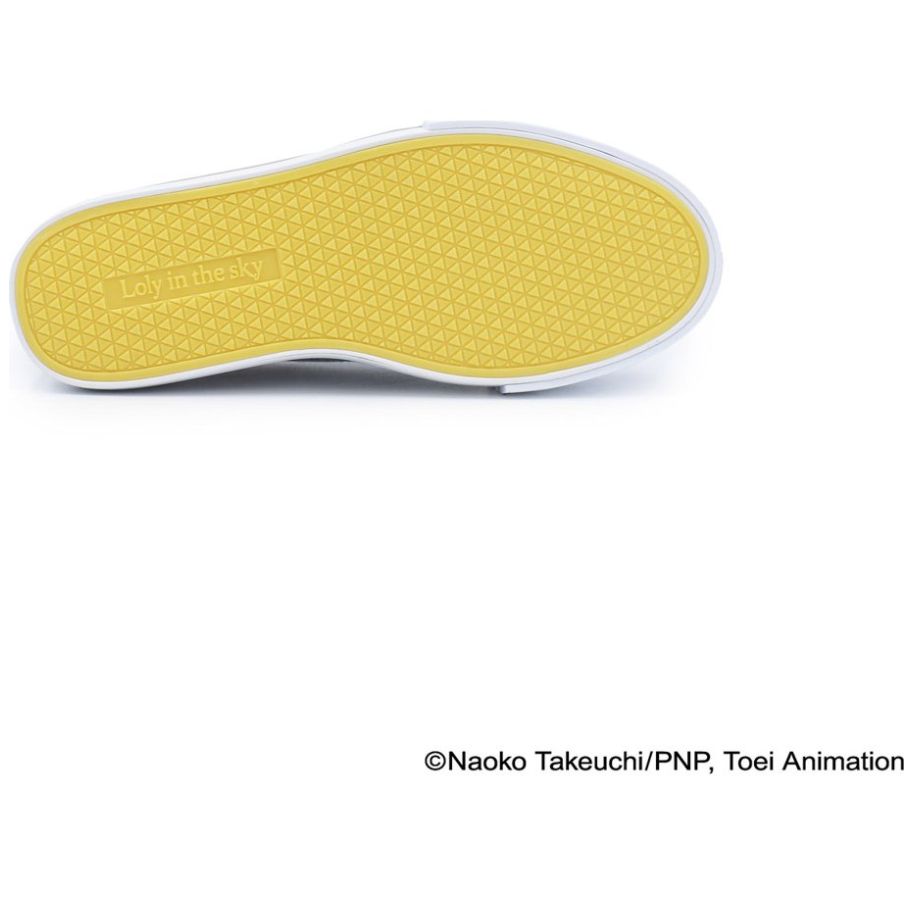 Tenis Loly In The Sky Sailor Moon 22-25 Blanco