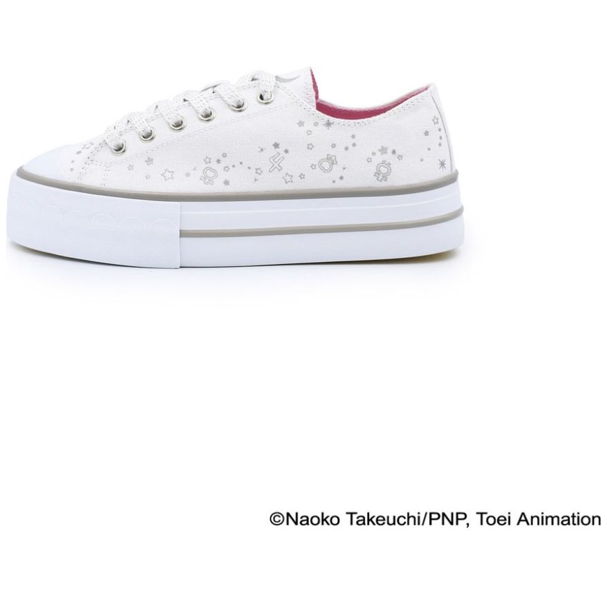 Tenis Loly In The Sky Sailor Moon 22-25 Blanco