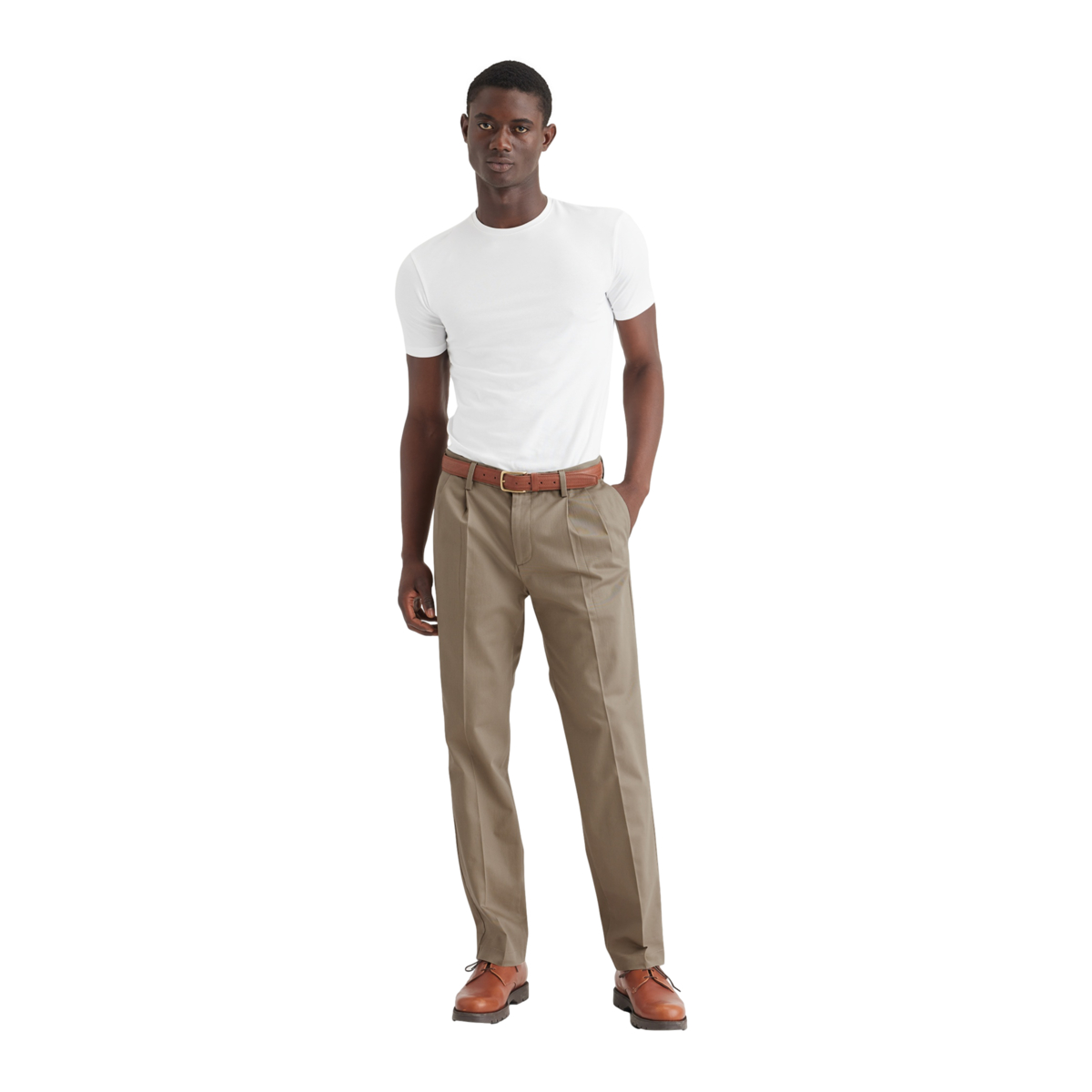 Pantalón Dockers Signature Iron Free Straight Fit para Hombre