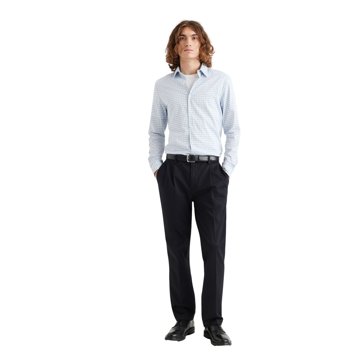Pantalón Dockers Signature Iron Free Straight Fit para Hombre