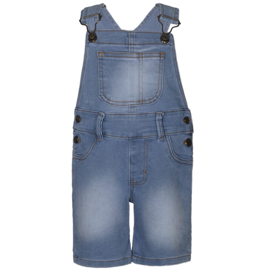 Jumper para Bebé Mezclilla Strech Deslavado Pixxtols Denim Cult