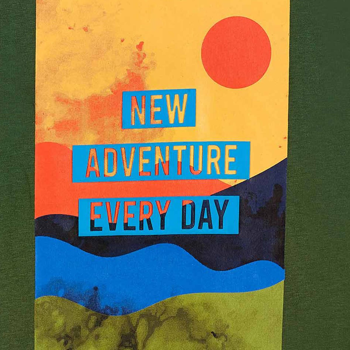 Playera para Niño Manga Corta Landscape Nath Kids