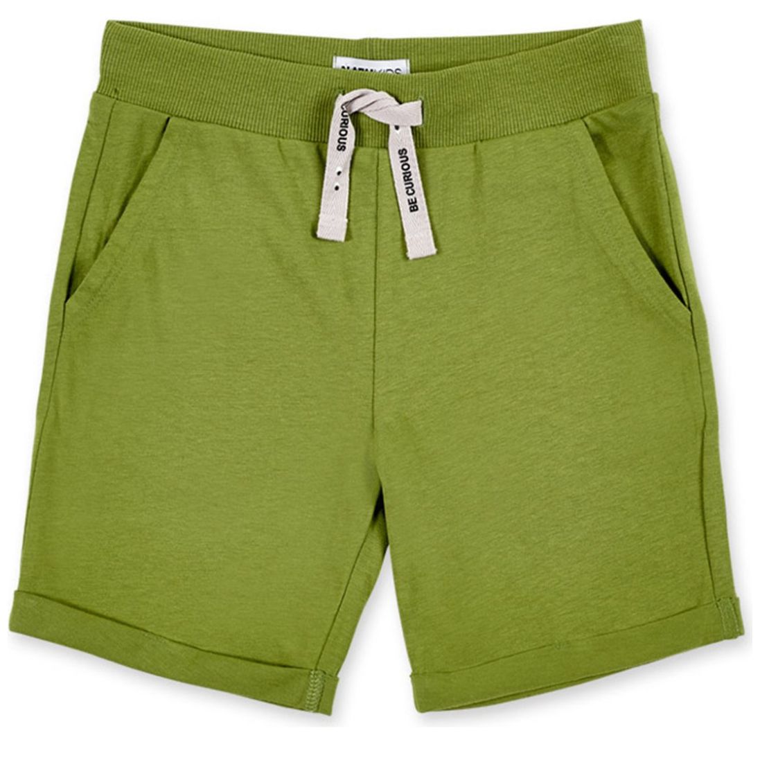 Bermuda para Niño Larry Basics Verde con Jareta Nath Kids