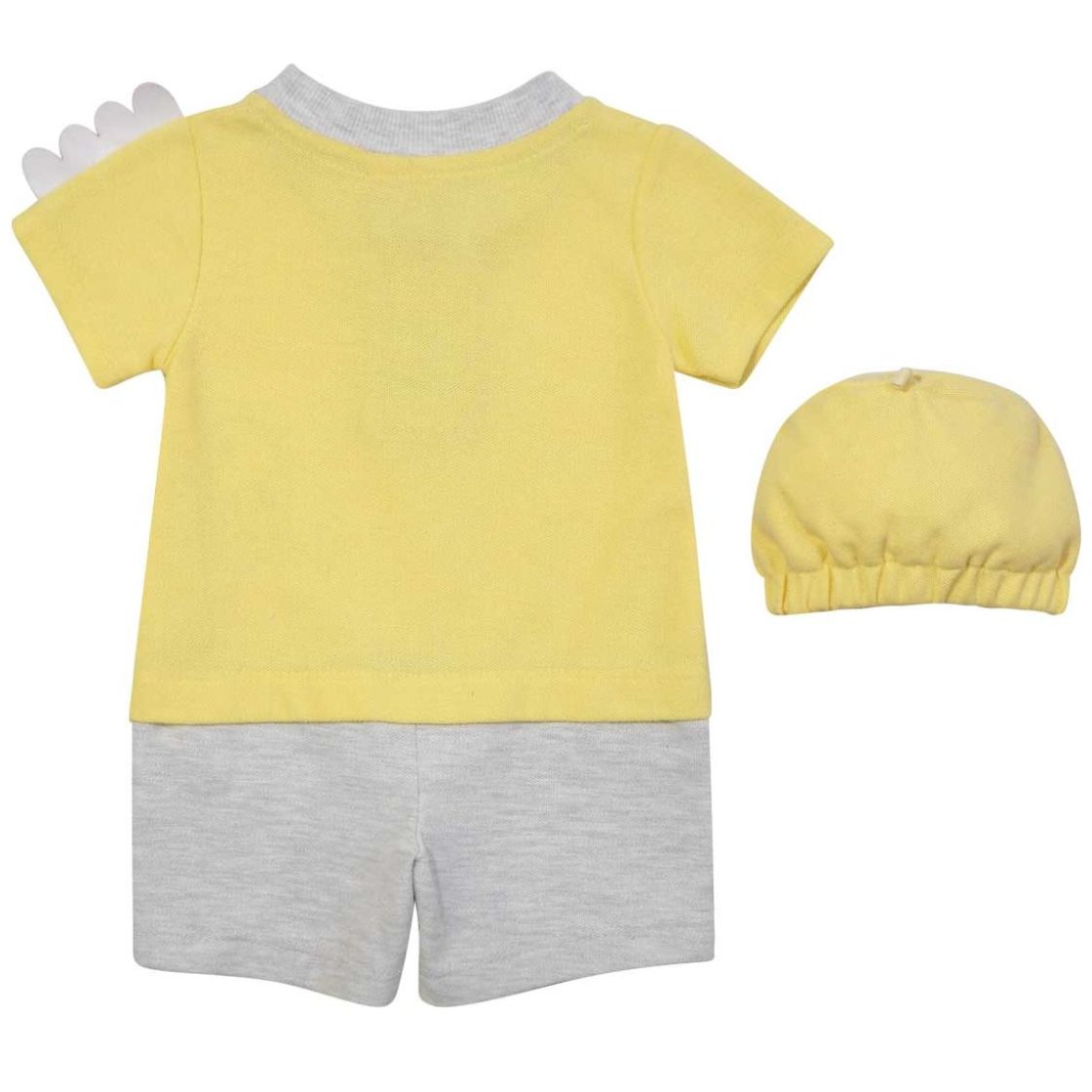 Pañalero para Bebé Manga Corta Bolsa Simulada con Gorra Mondo Bambino