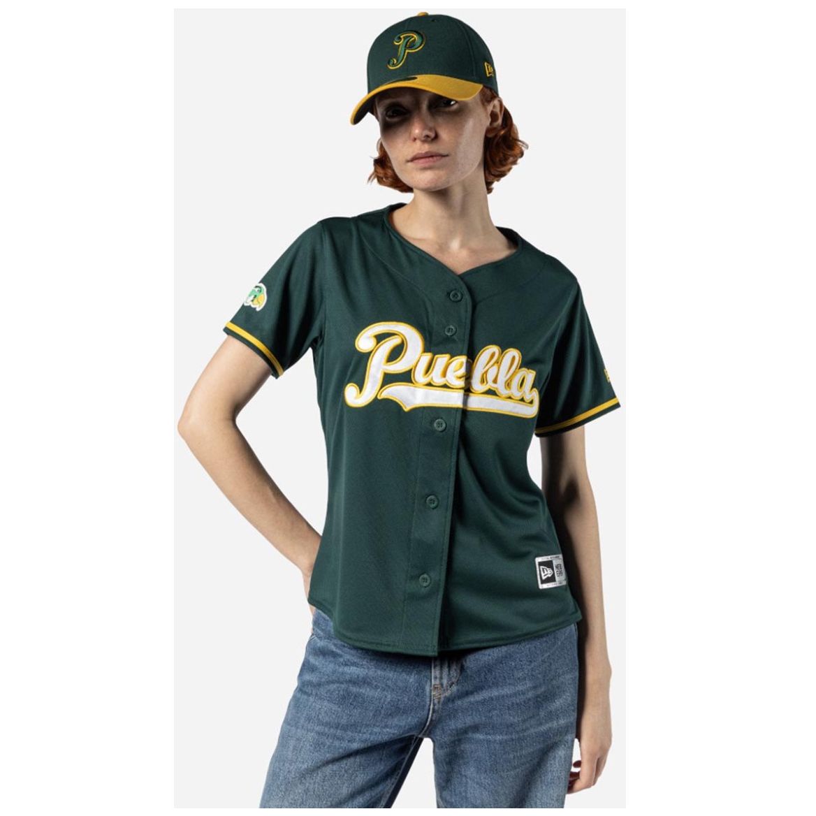 Jersey New Era Lmb Pericos de Puebla para Mujer