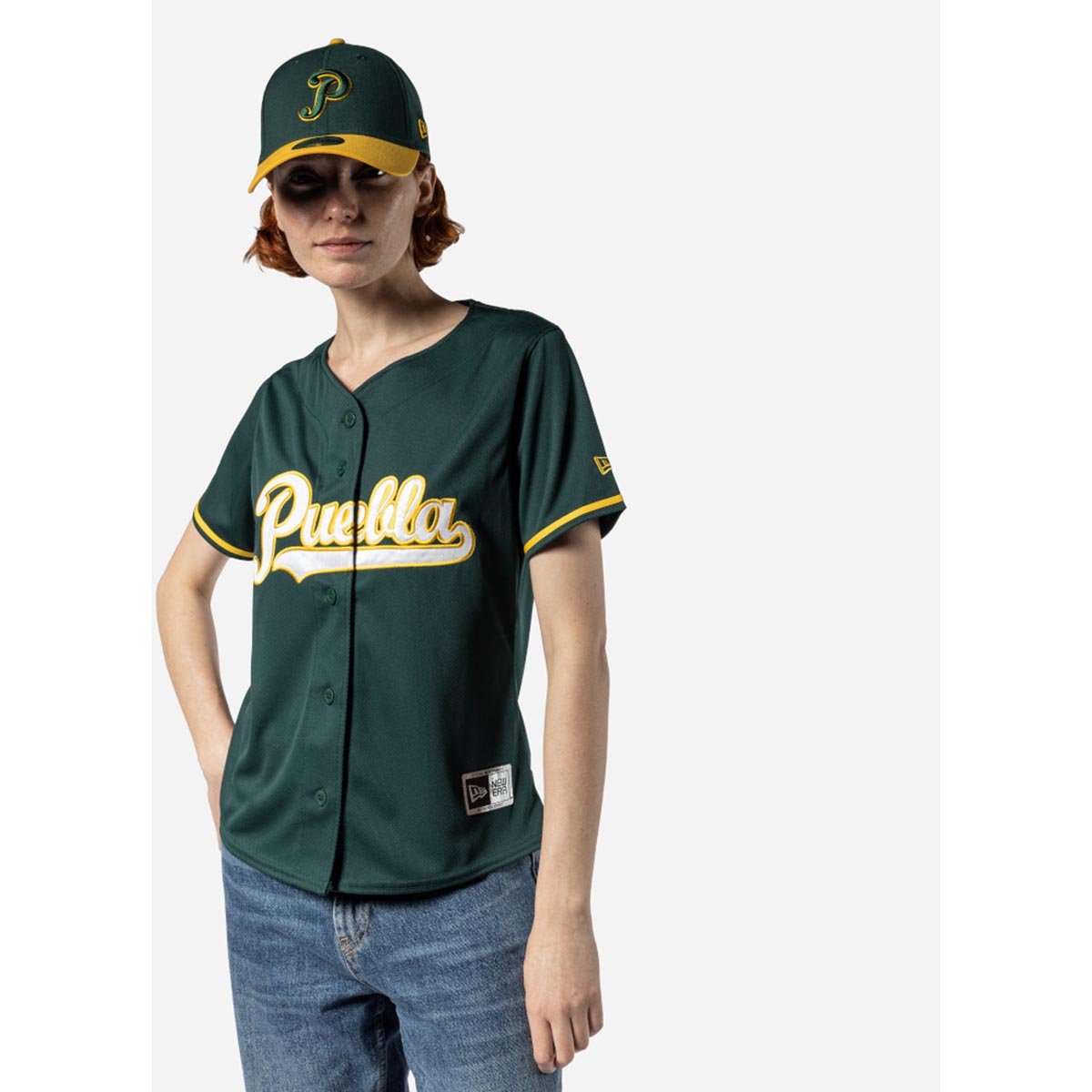 Jersey New Era Lmb Pericos de Puebla para Mujer