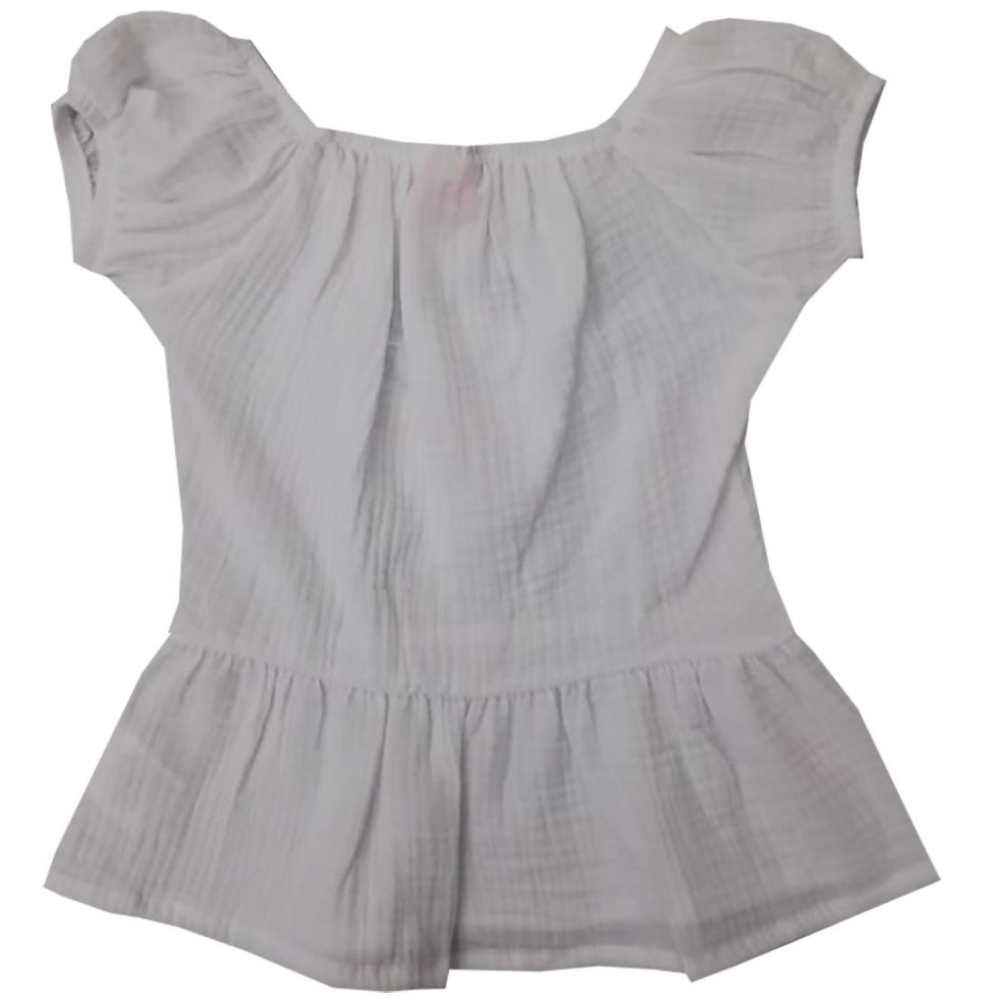 Blusa para Niña Manga Larga Bordado Flor y Hello Kitty