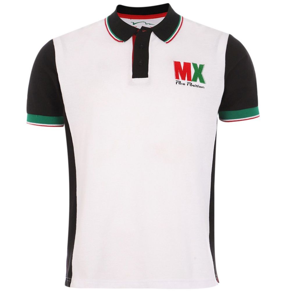 Playera Tipo Polo Pole Position Mexico para Hombre