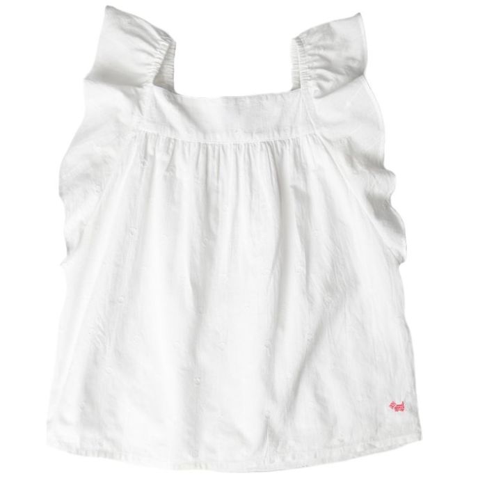 Blusa para Niña Manga Corta Tanari Liso Ferrioni