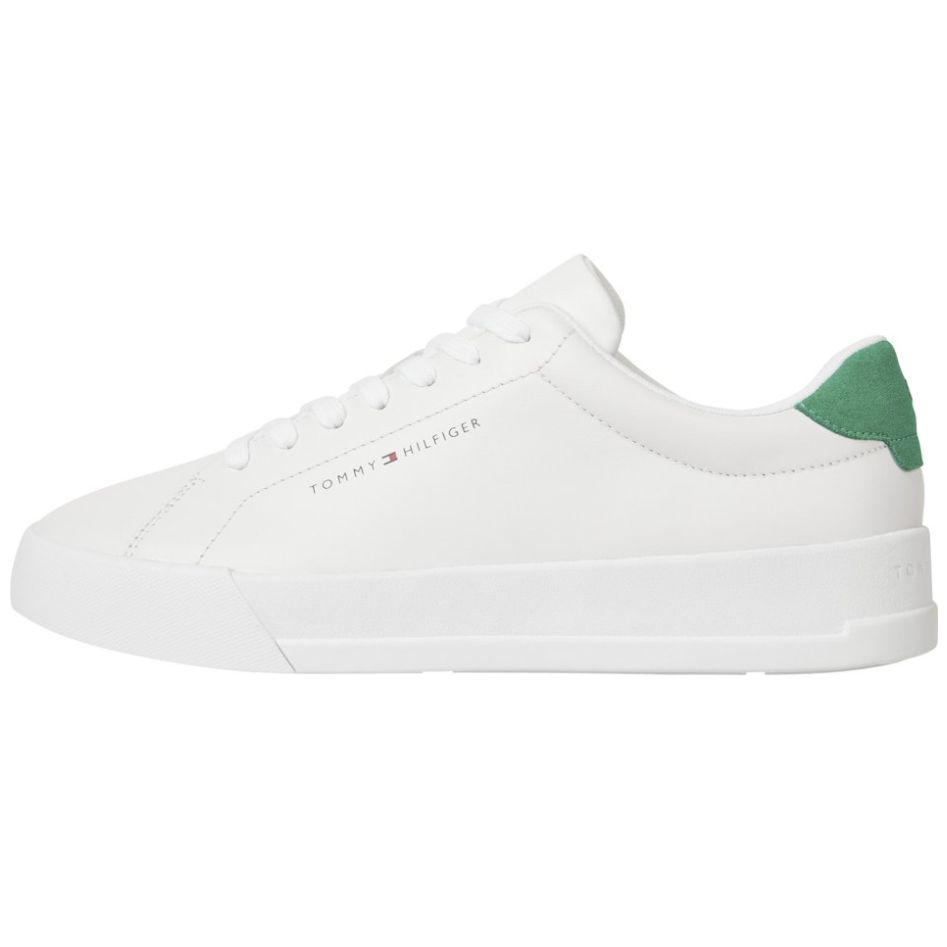 Tenis Blanco Piel Tommy Hilfiger