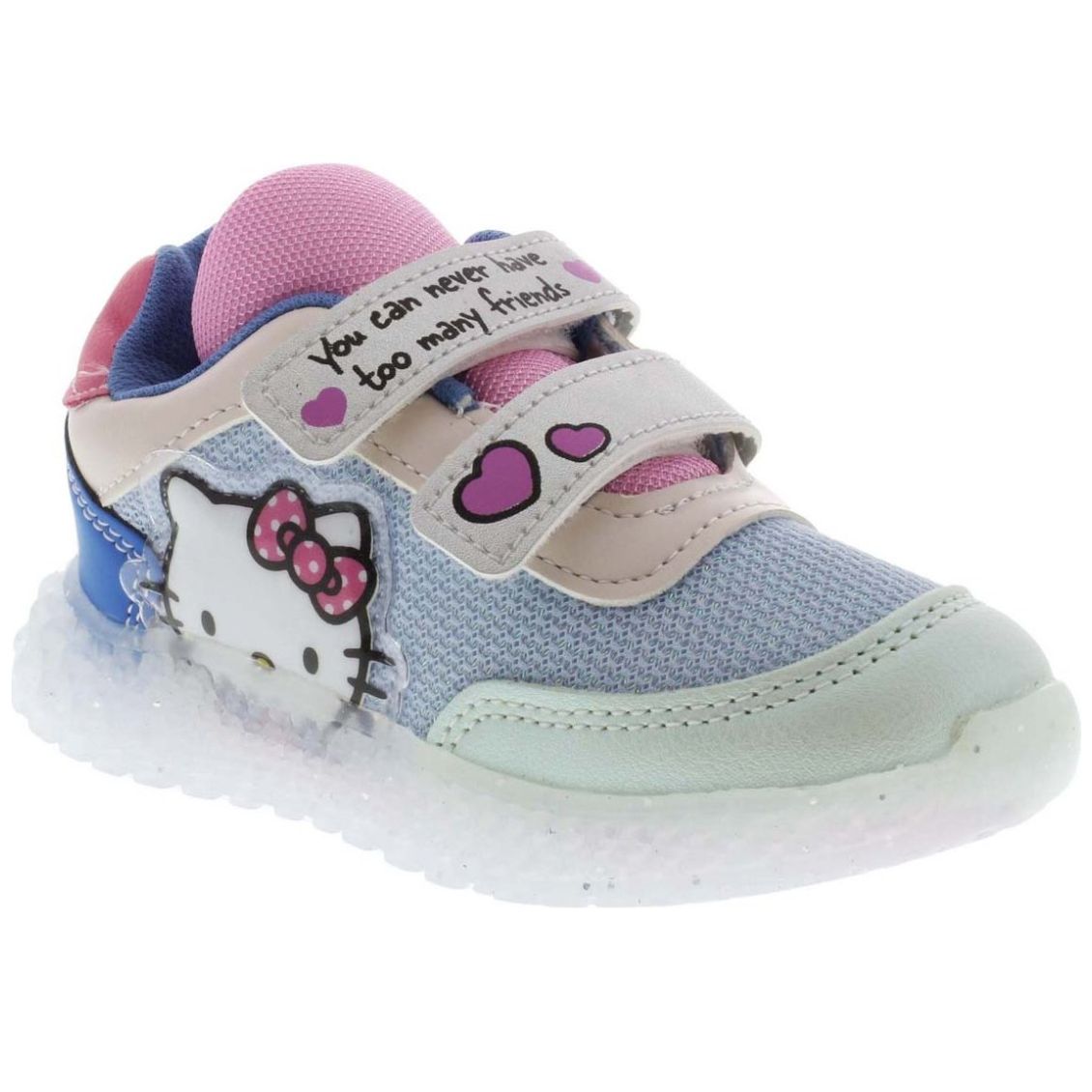 Tenis Hello Kitty con Luces 16-20 Azul