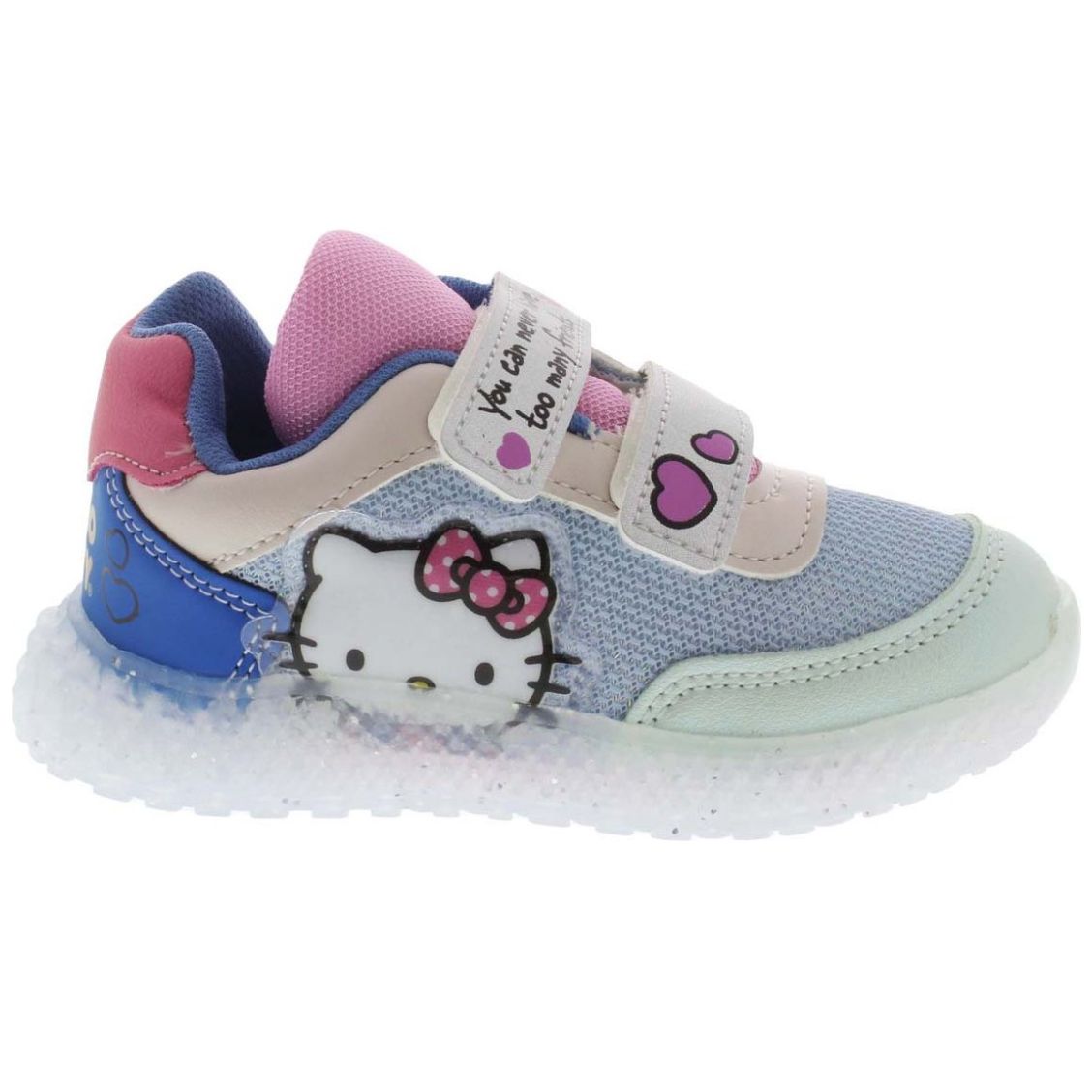 Tenis Hello Kitty con Luces 16-20 Azul