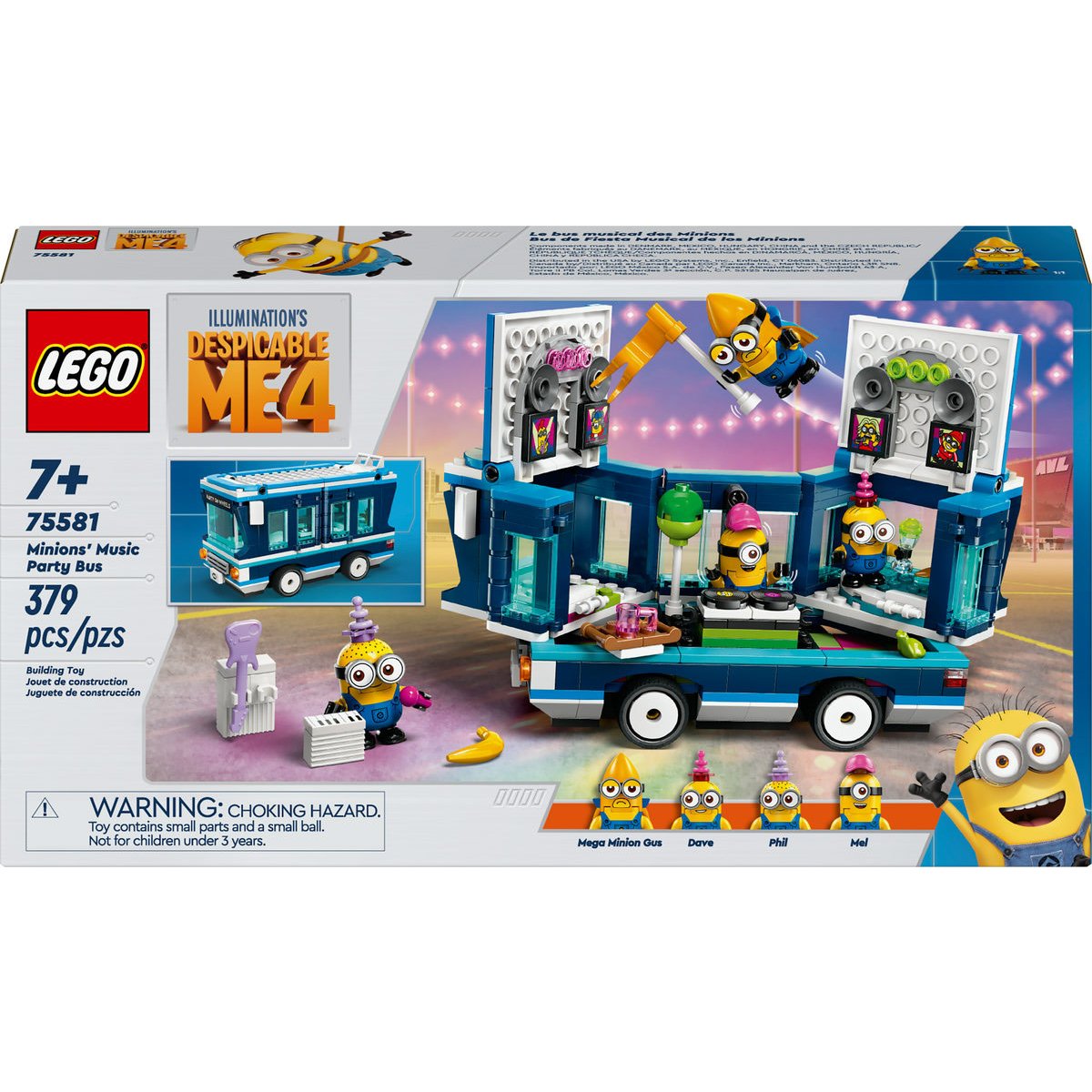 Bus de Fiesta Musical de los Minions