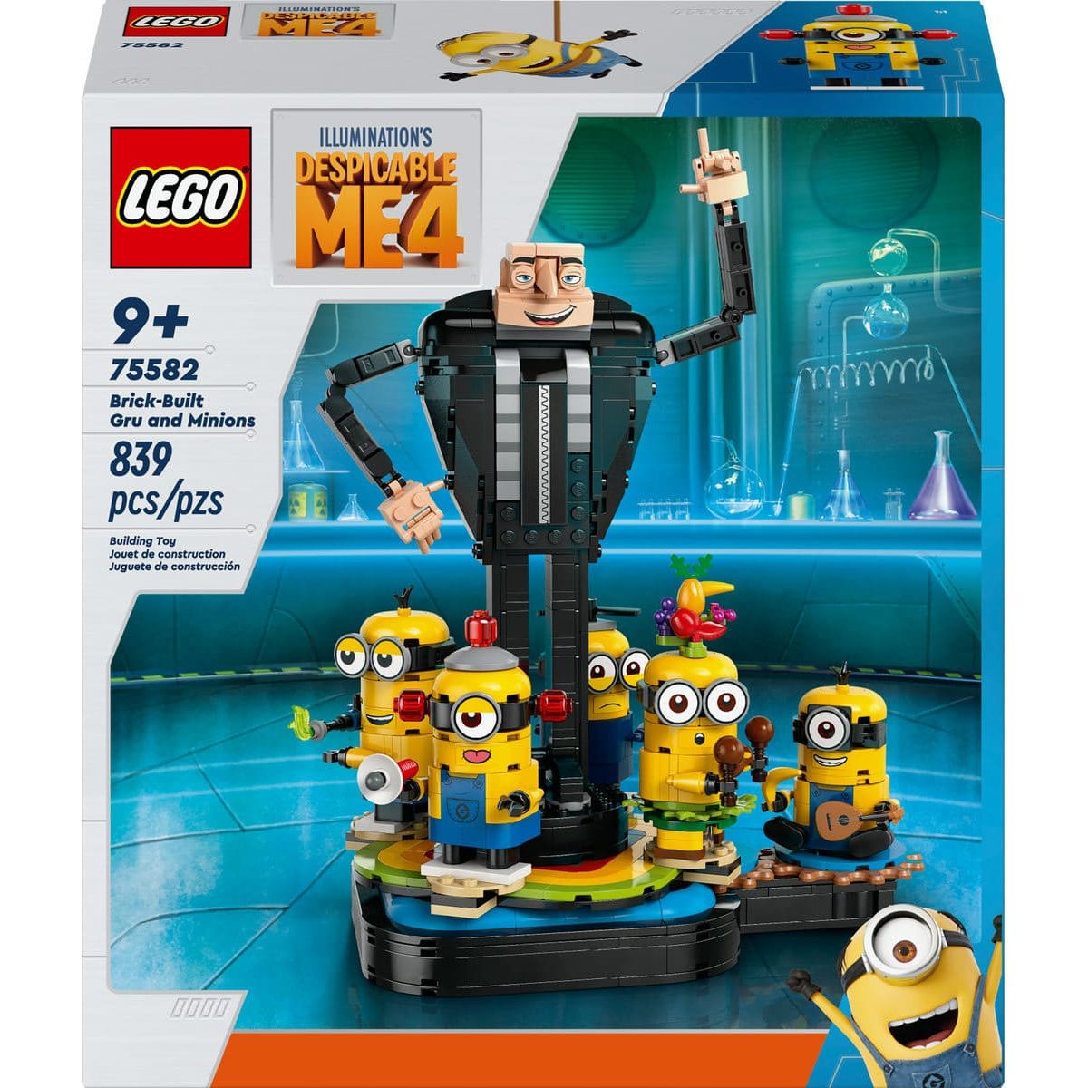 Modelo de Gru y los Minions