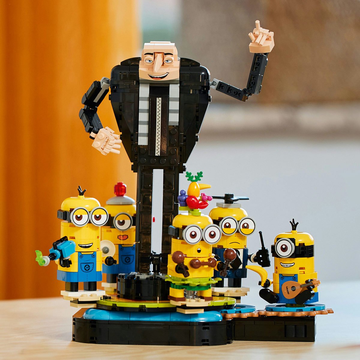 Modelo de Gru y los Minions