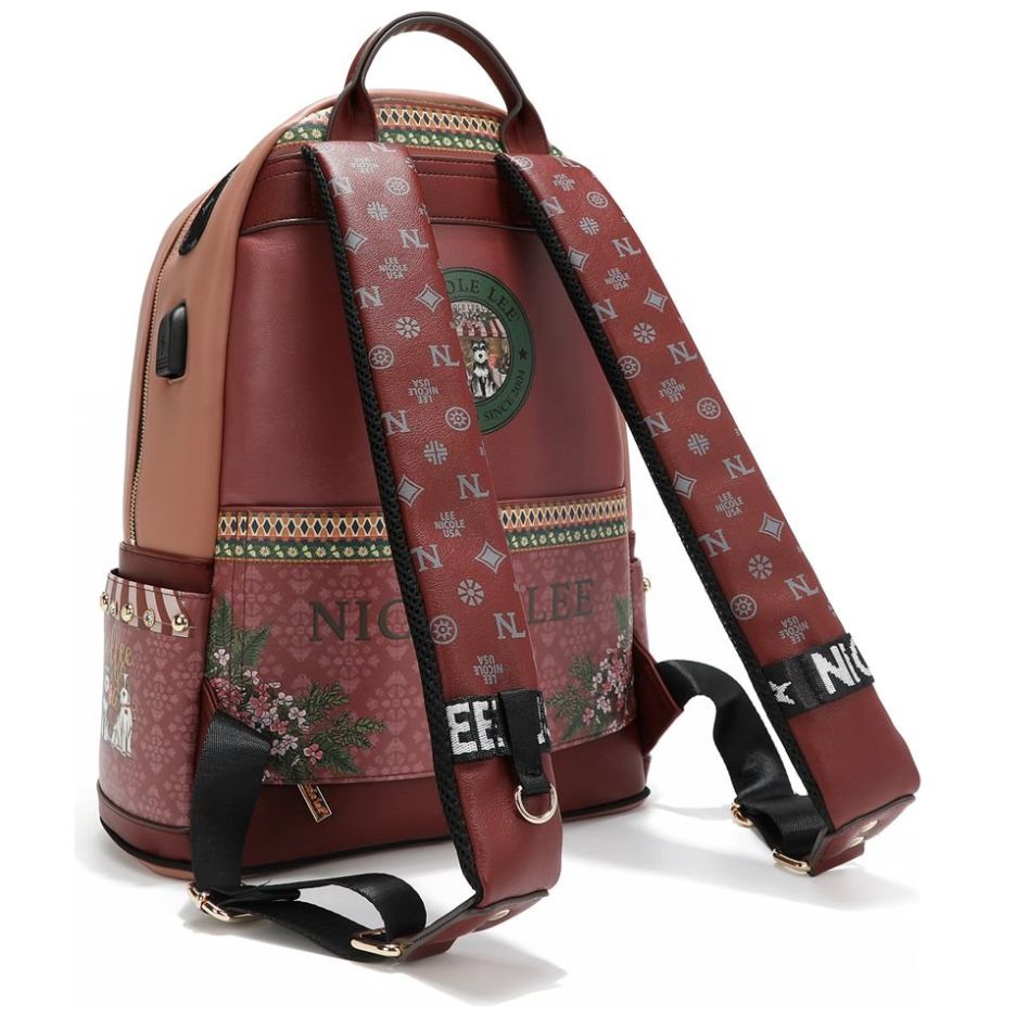 Mochila Nicole Lee Café Sisters Secret para Mujer