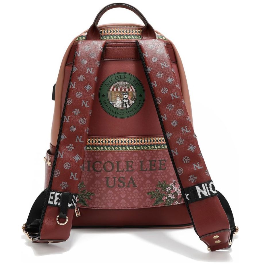 Mochila Nicole Lee Café Sisters Secret para Mujer