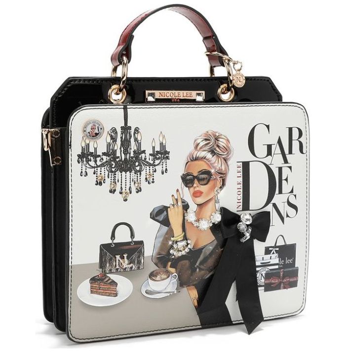 Bolso Nicole Lee Negro Lady In Black para Mujer