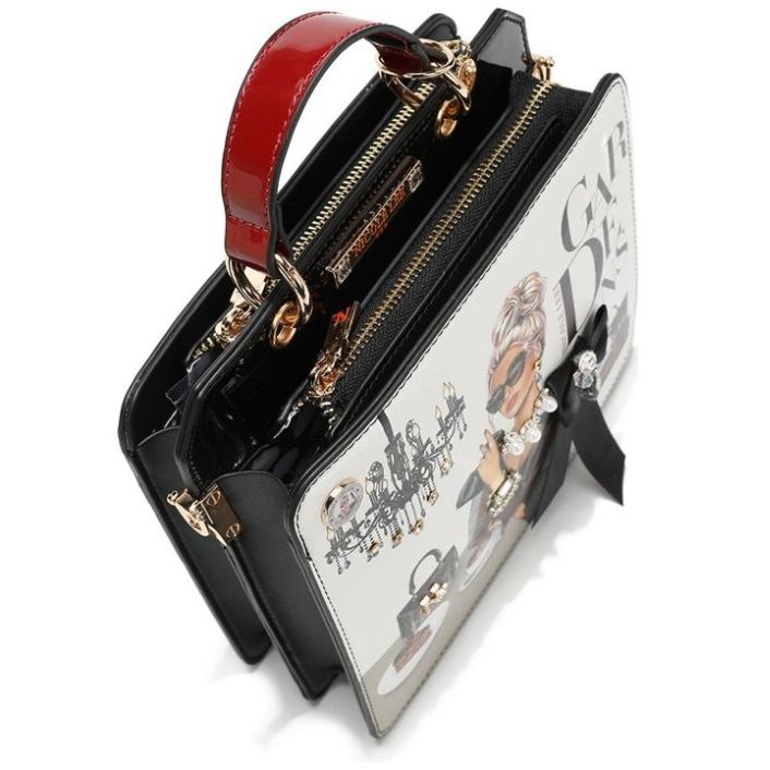 Bolso Nicole Lee Negro Lady In Black para Mujer