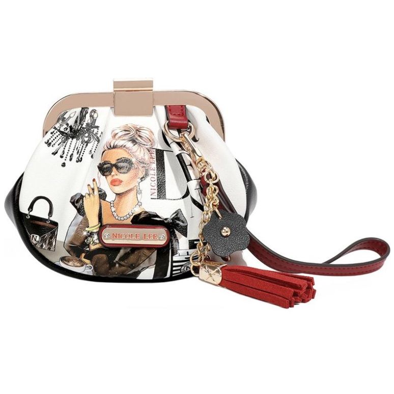 Monedero Nicole Lee Negro Lady In Black para Mujer