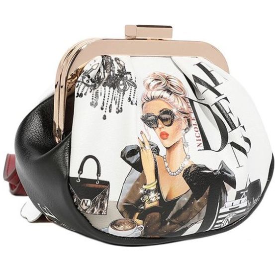 Monedero Nicole Lee Negro Lady In Black para Mujer