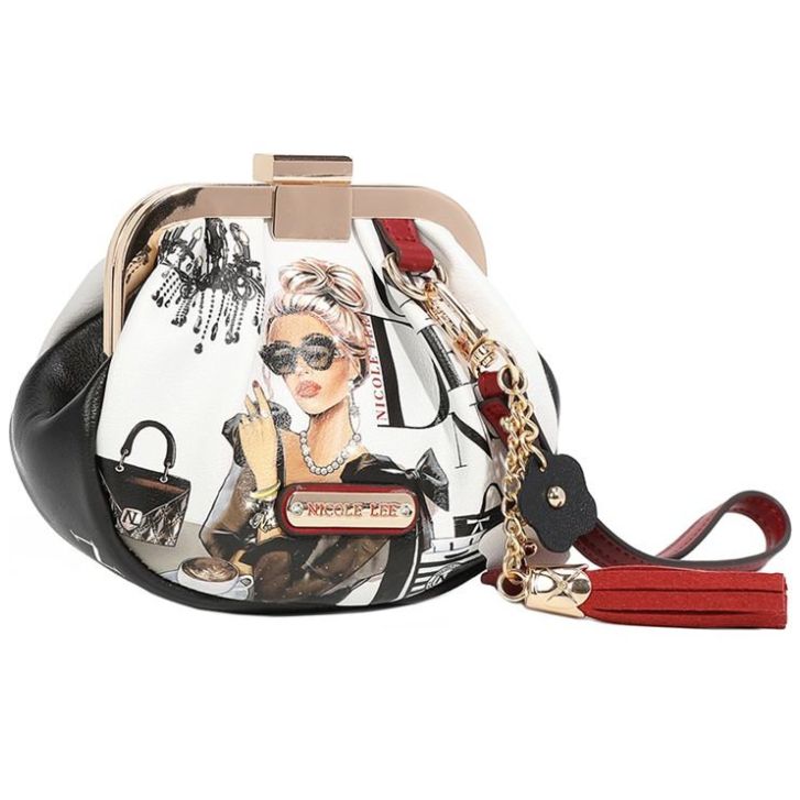 Monedero Nicole Lee Negro Lady In Black para Mujer