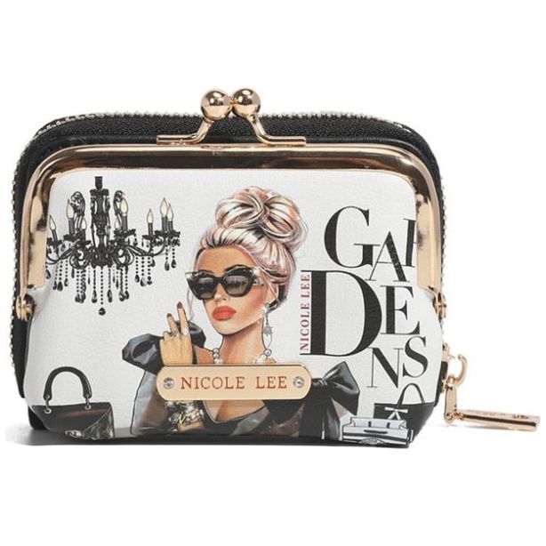 Monedero Nicole Lee Negro Lady In Black para Mujer