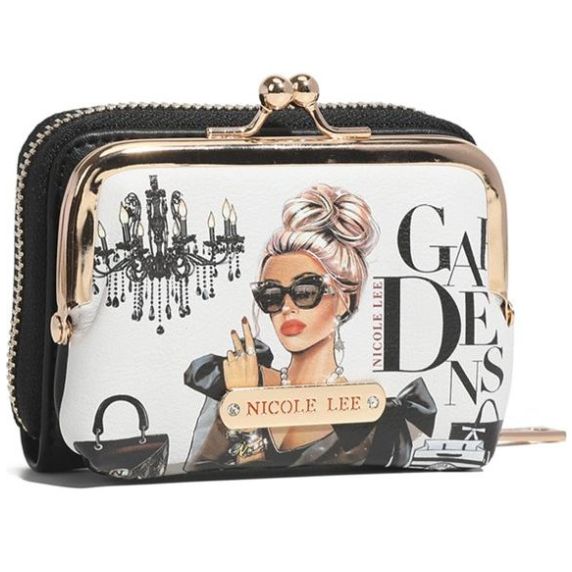 Monedero Nicole Lee Negro Lady In Black para Mujer