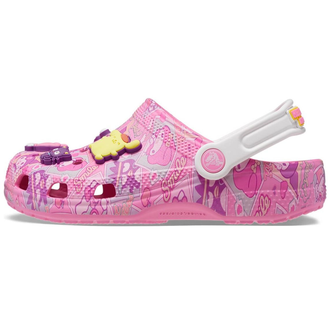 Sueco Crocs Clog Hello Kitty 18-23 Rosa