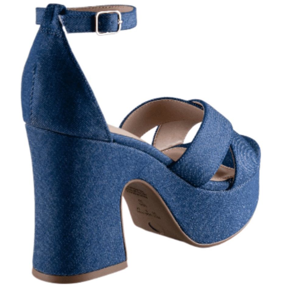 Sandalia Luketti con Plataforma y Pulsera para Mujer