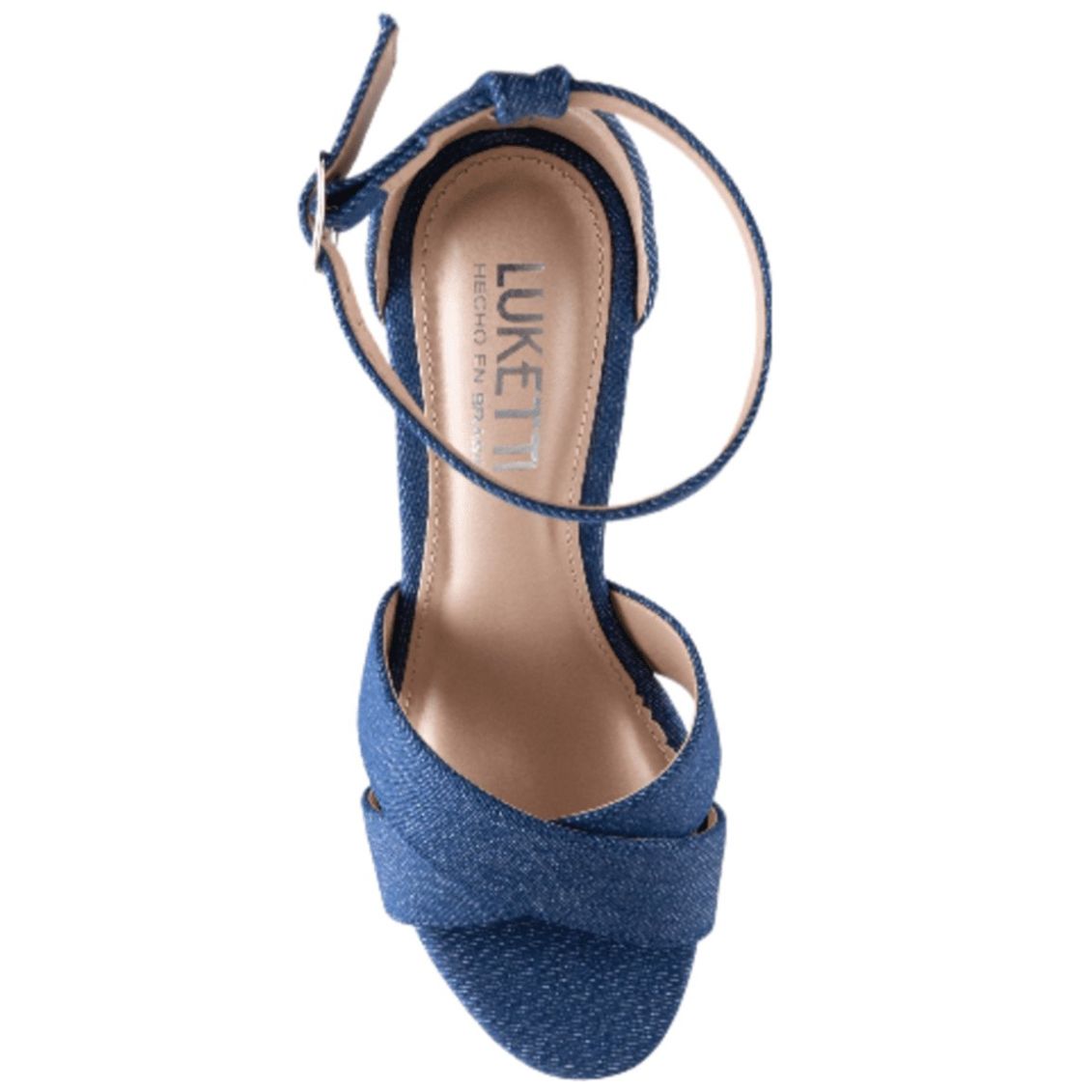 Sandalia Luketti con Plataforma y Pulsera para Mujer