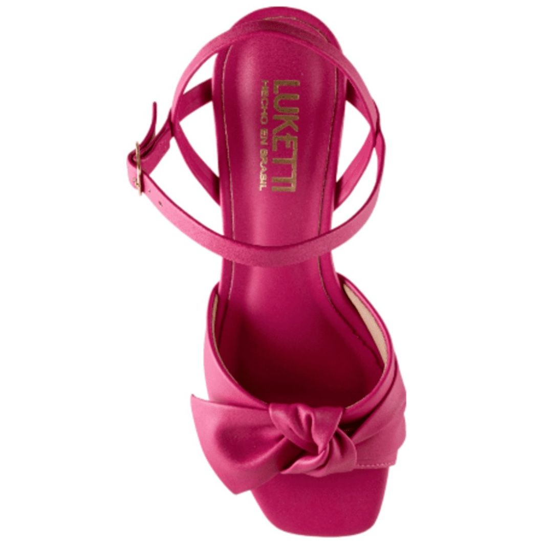 Sandalia Luketti con Tacón y Mono Frontal para Mujer