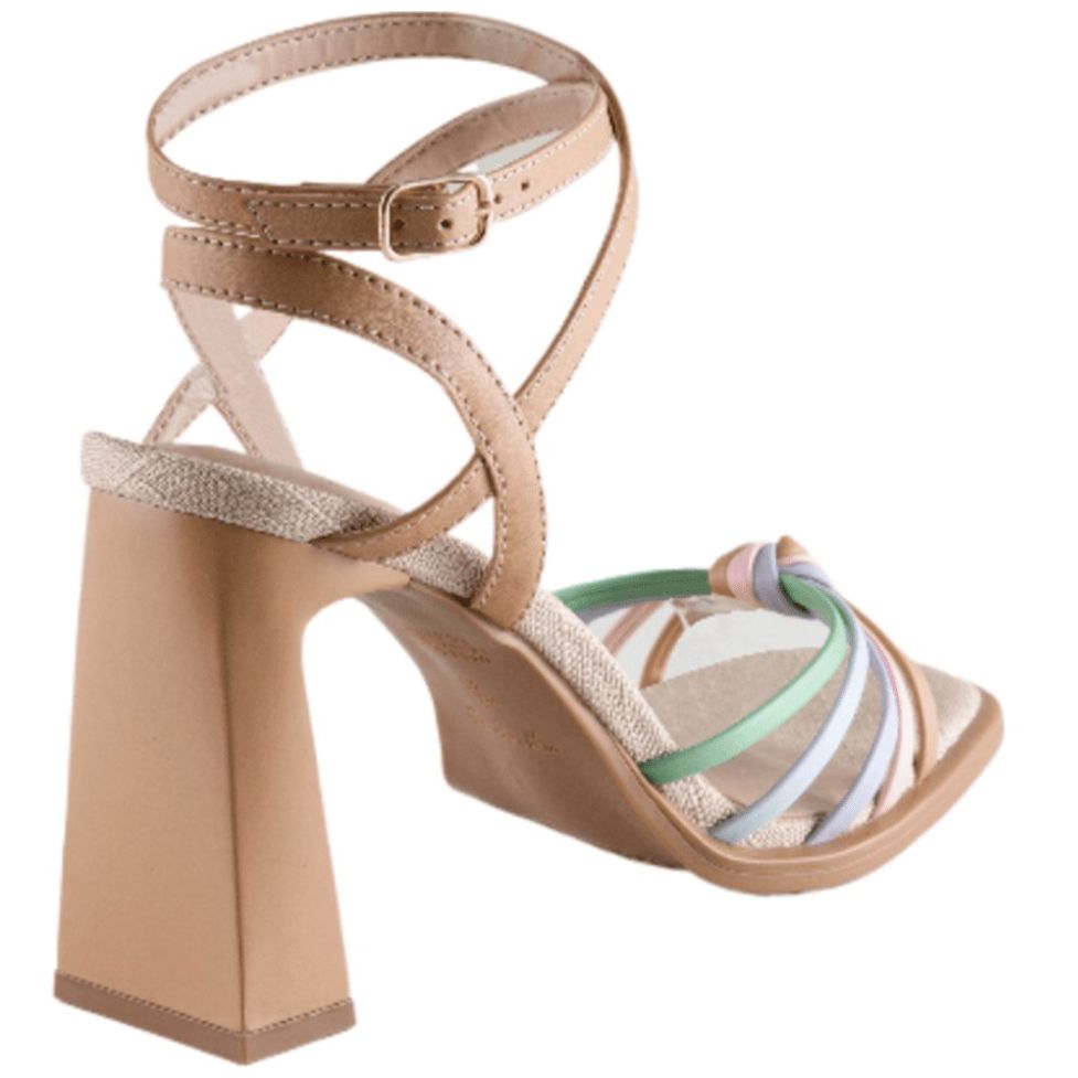 Sandalia Luketti con Tacón y Pulsera para Mujer