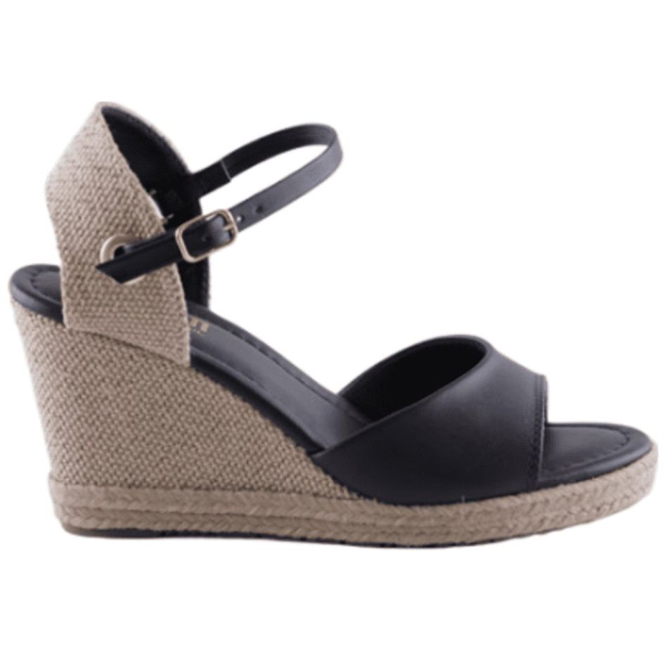 Sandalia Luketti con Cuña y Ajuste Tobillo para Mujer