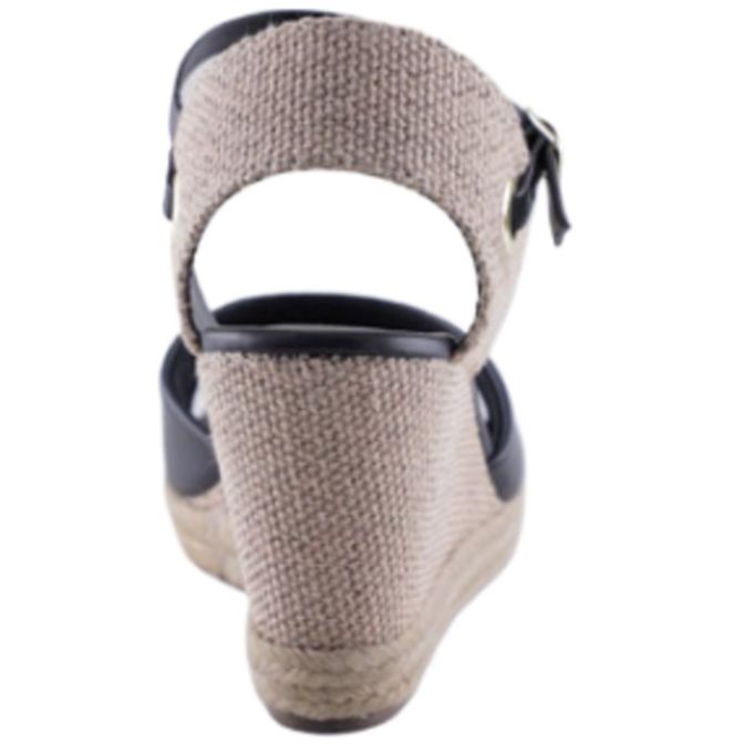 Sandalia Luketti con Cuña y Ajuste Tobillo para Mujer