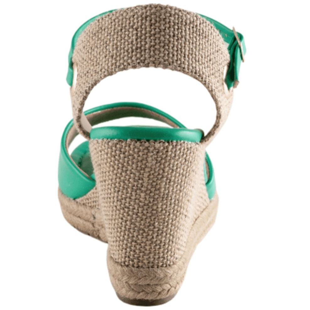 Sandalia Luketti con Cuña y Ajuste Tobillo para Mujer