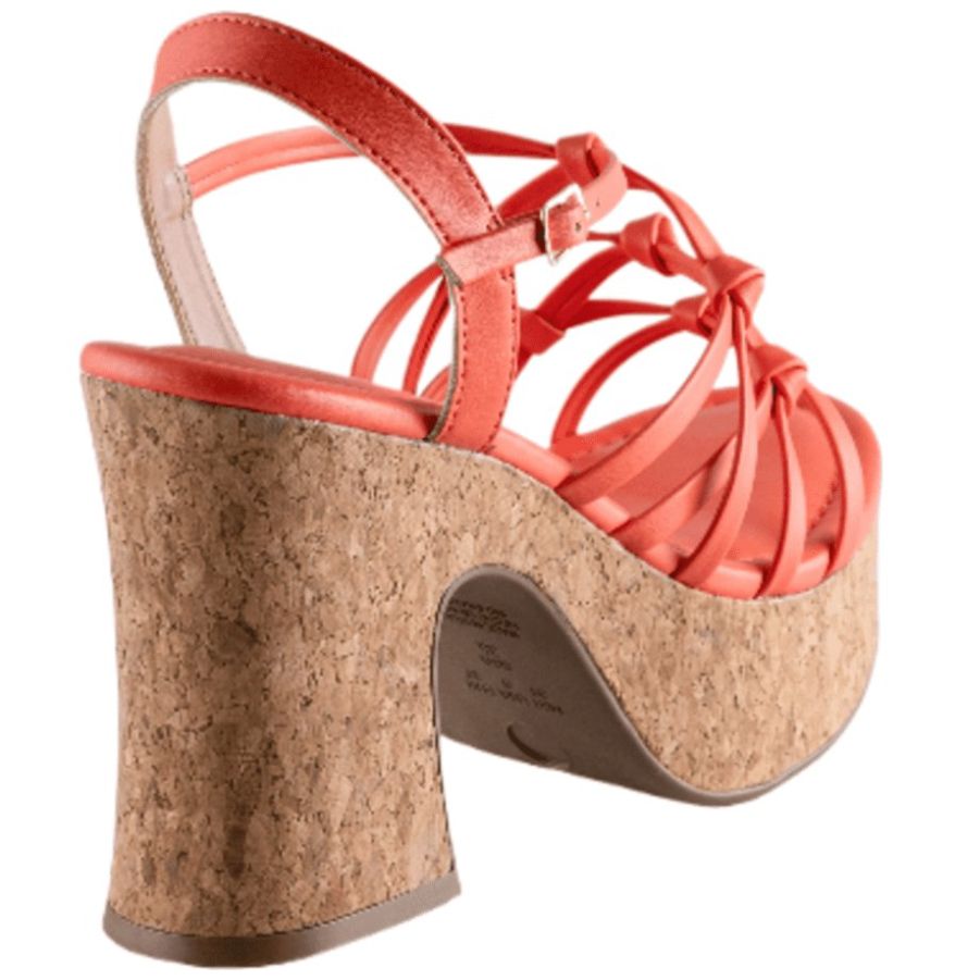 Sandalia Luketti con Tacón y Plataforma para Mujer