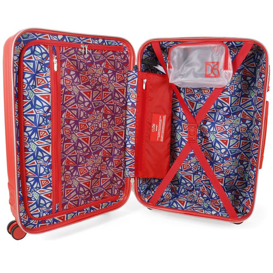 Maleta  High Soft Fireni 24" Rojo Cloe