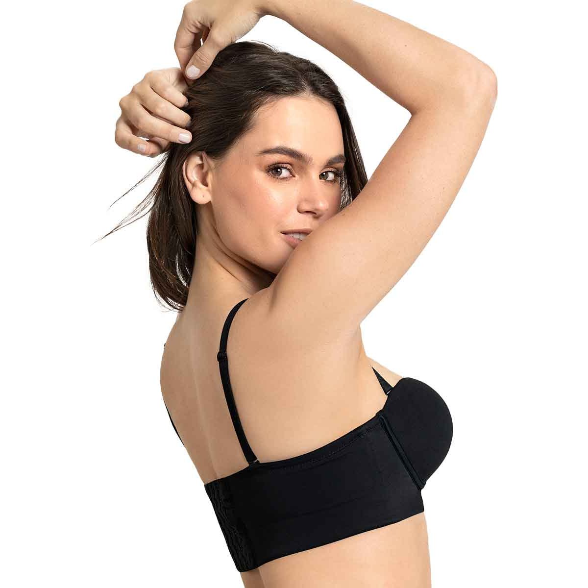 Brasier Tipo Bustier Espalda Ancha Leonisa