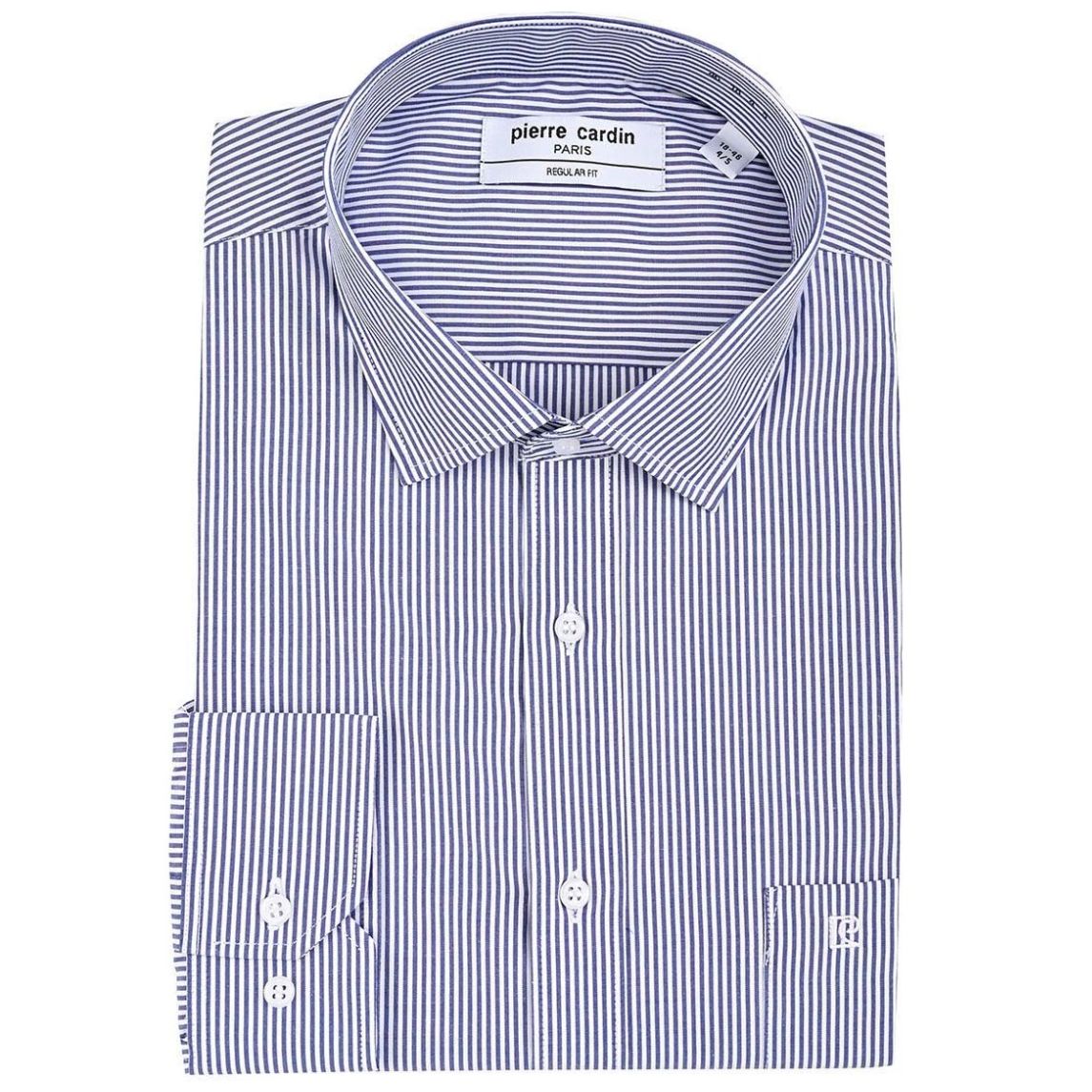 Camisa Manga Larga a  Rayas  Pierre Cardin para Hombre