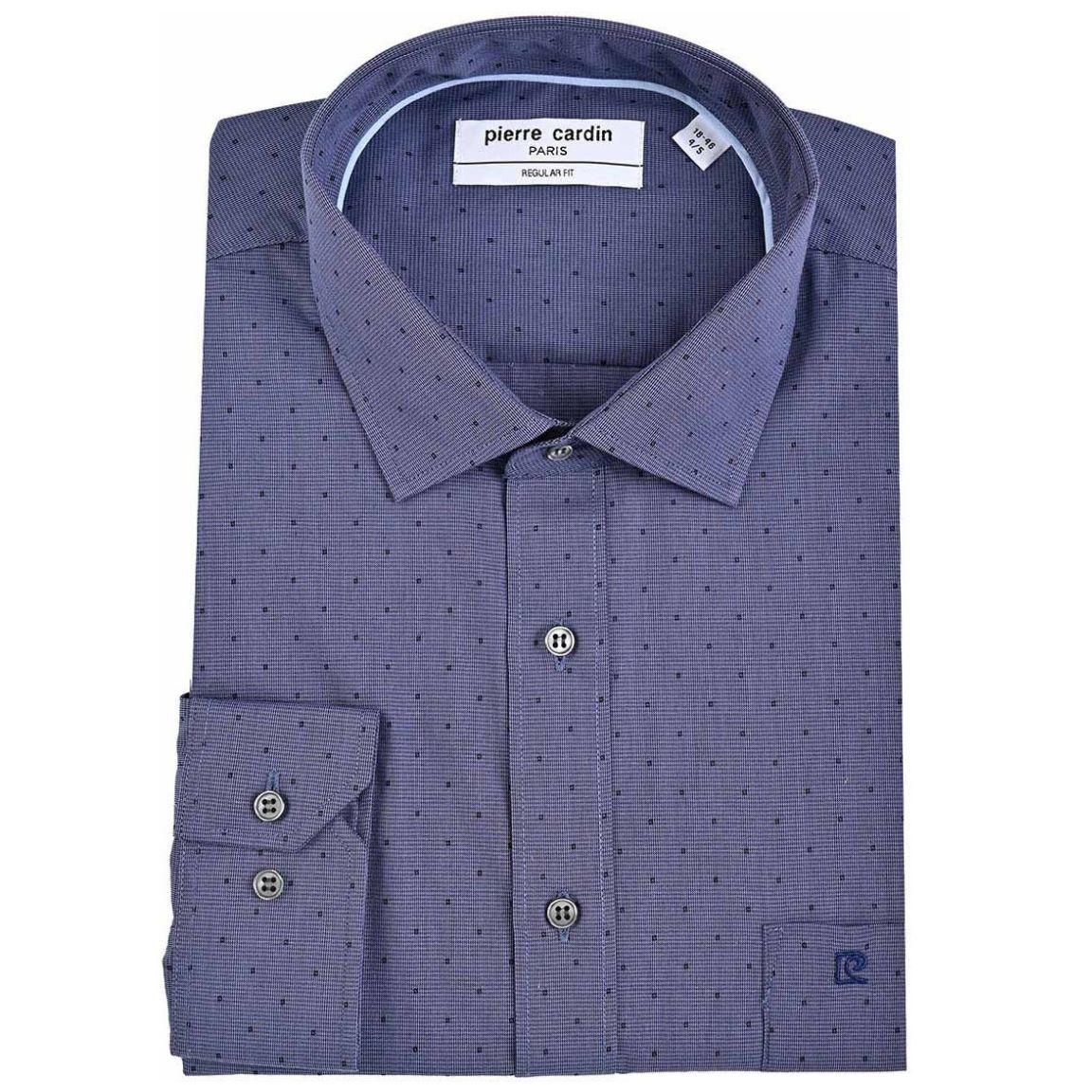 Camisa Manga Larga Fantasía  Pierre Cardin para Hombre