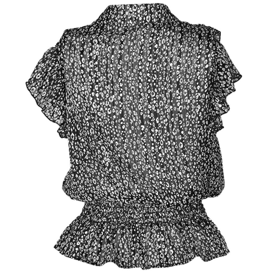 Blusa Estampada con Detalle de Smock para Mujer Philosophy