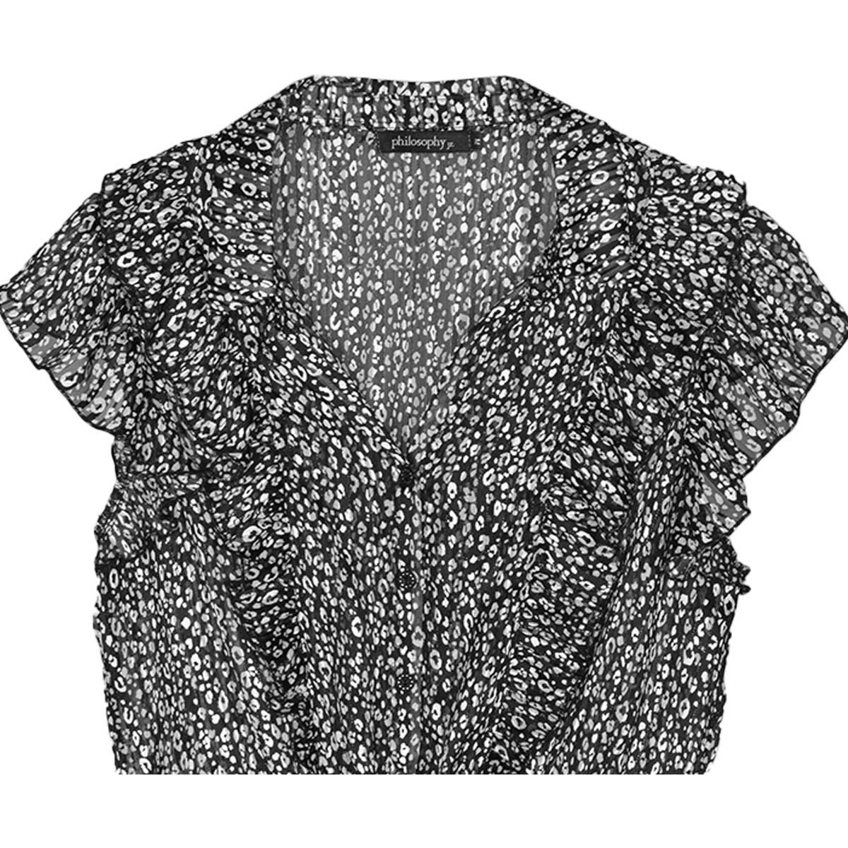 Blusa Estampada con Detalle de Smock para Mujer Philosophy