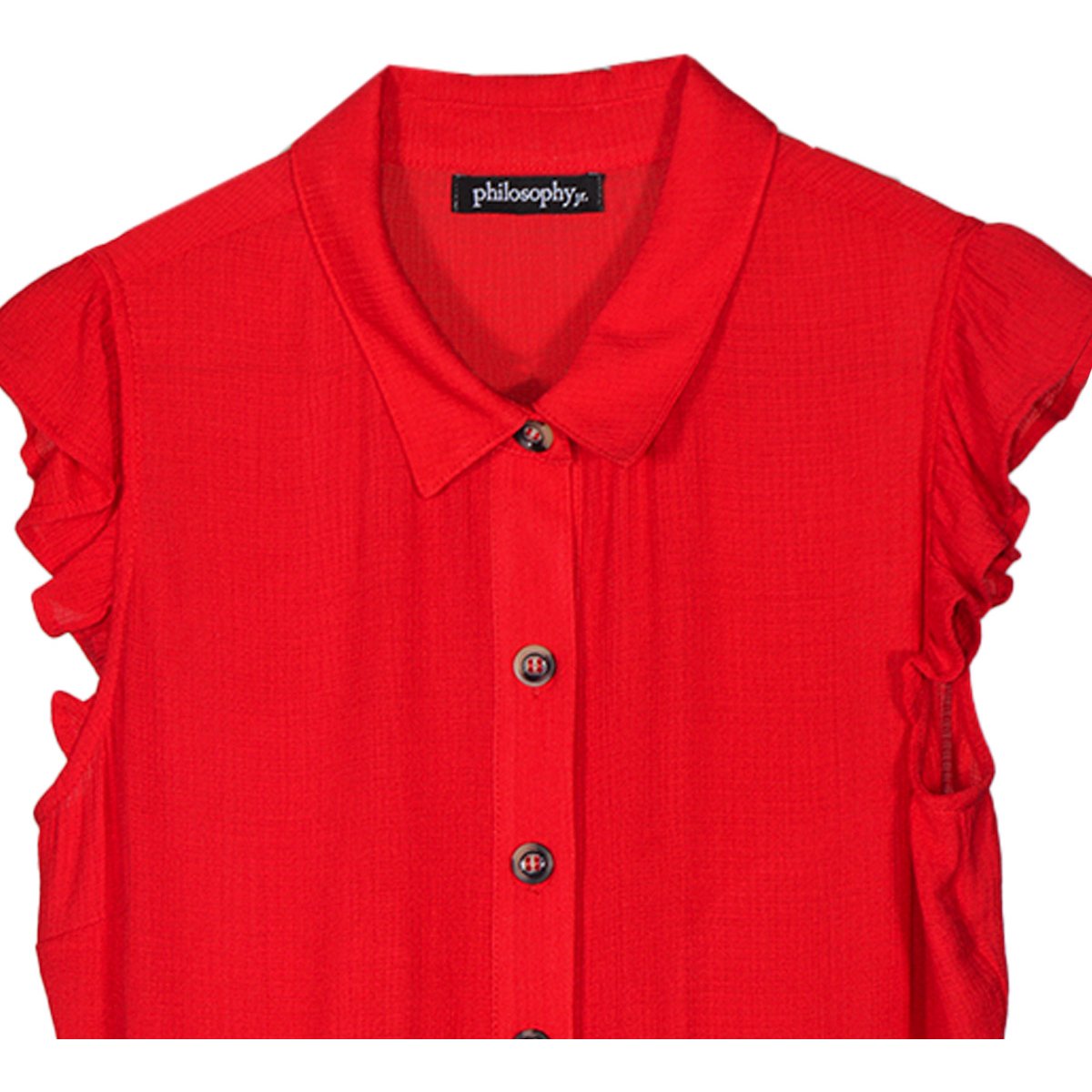 Vestido Corto con Olanes para Mujer  Philosophy