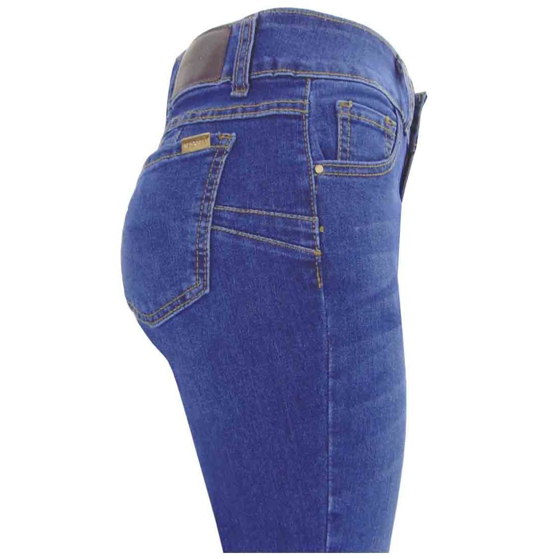 Jeans Berona Pump Skinny para Mujer