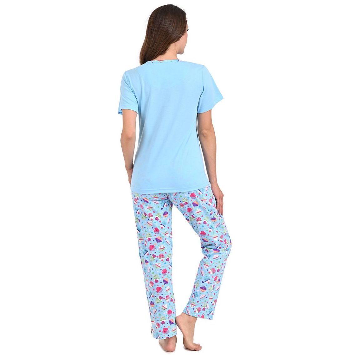 Pijama de Manga Corta Y Pantalón Sugar & Milk para Mujer