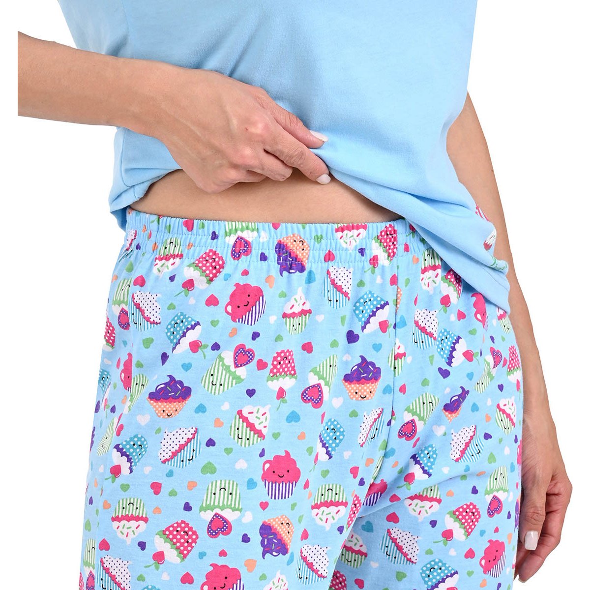 Pijama de Manga Corta Y Pantalón Sugar & Milk para Mujer