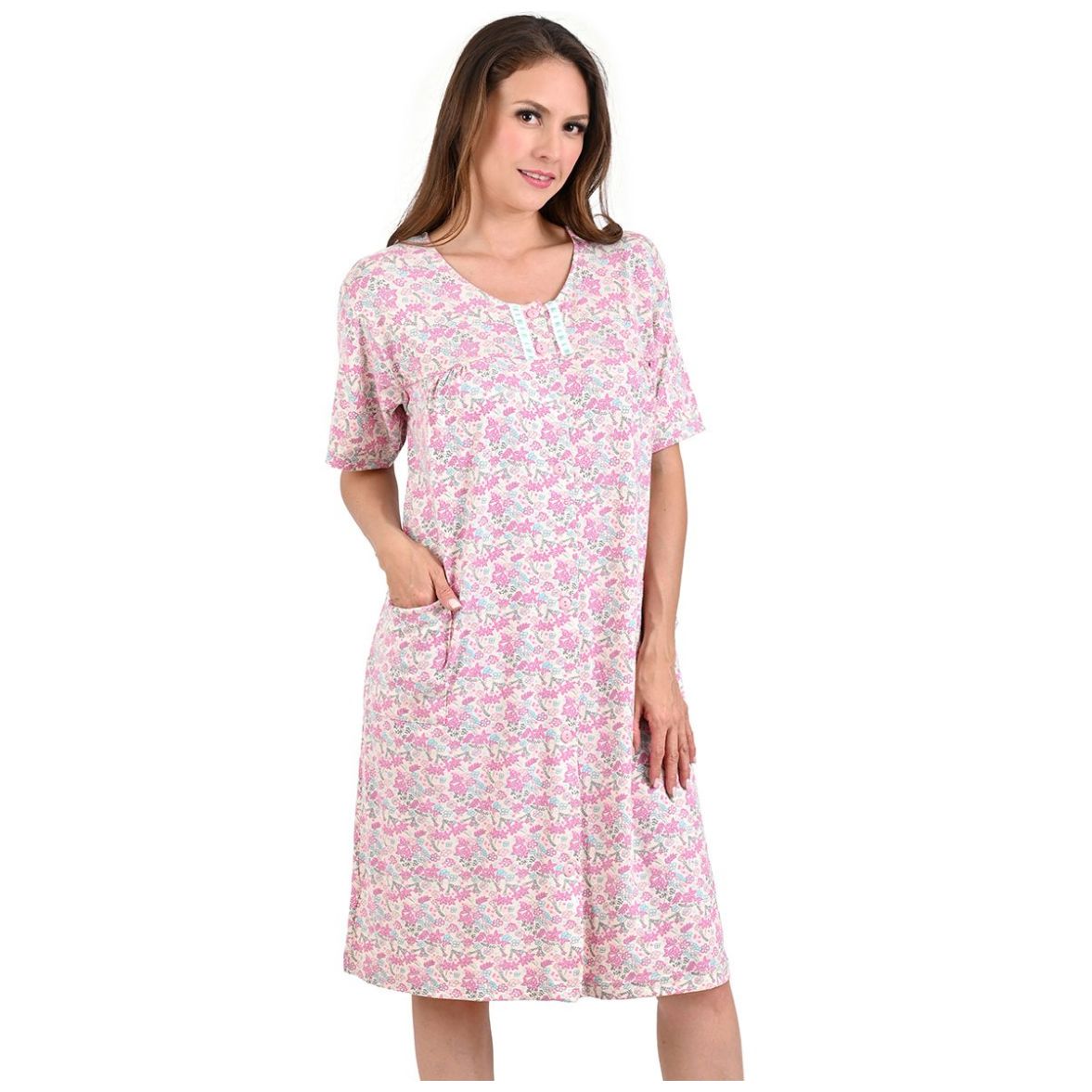 Bata de Manga Corta Night Stars para Mujer