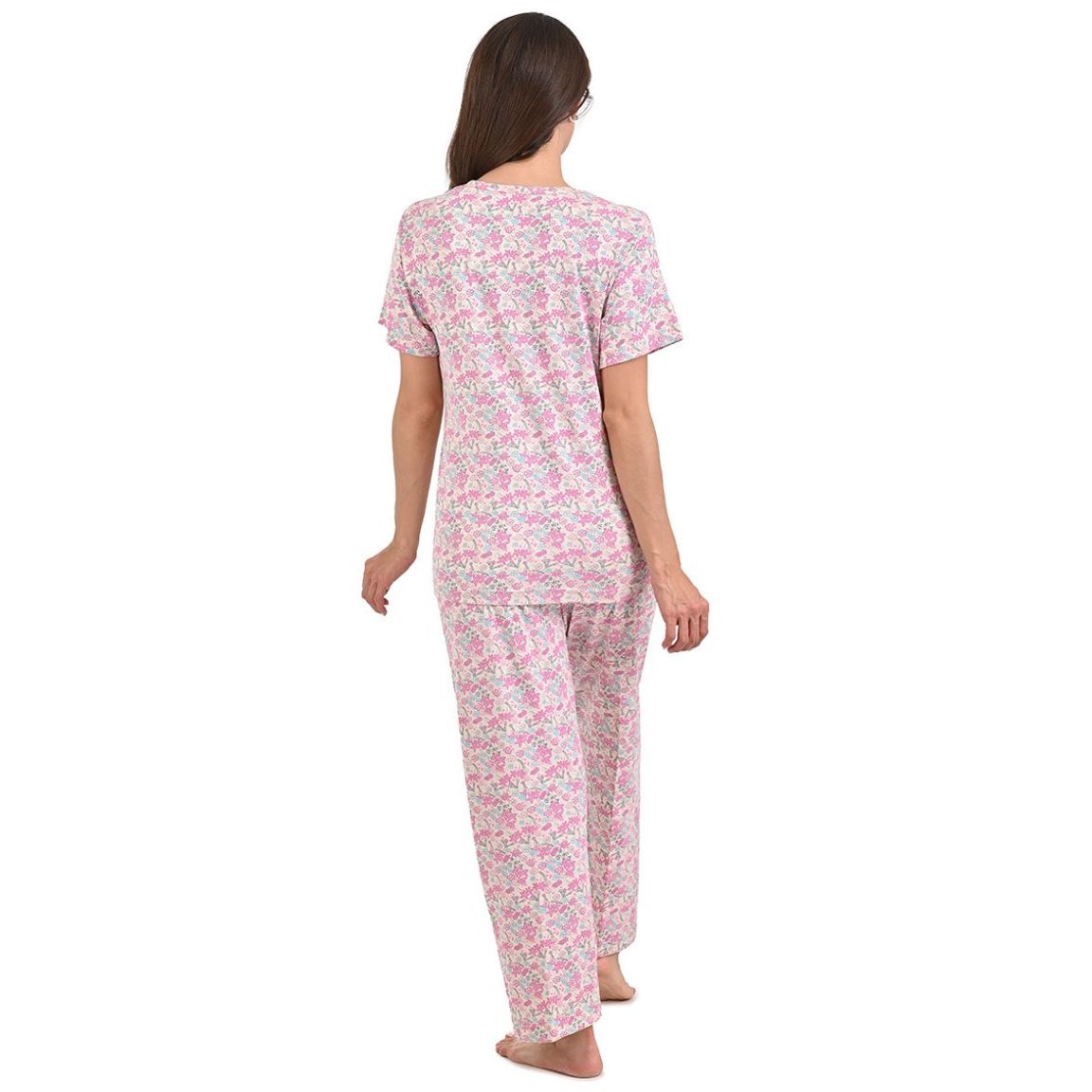 Pijama de Algodón con Manga Corta Night Stars para Mujer