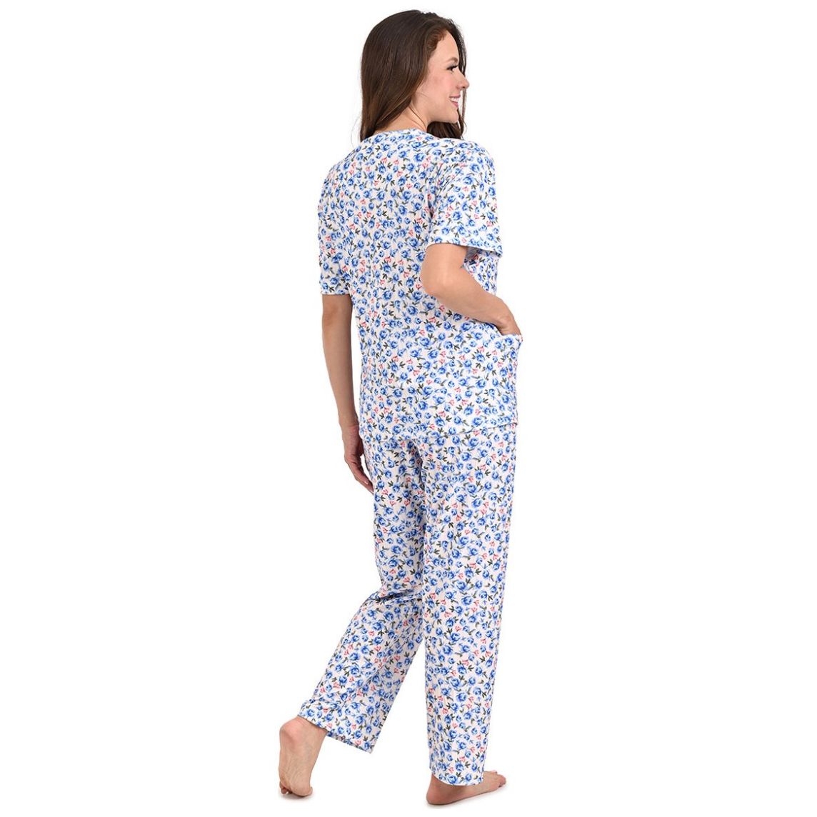 Pijama de Manga Corta Y Pantalón Night Stars para Mujer